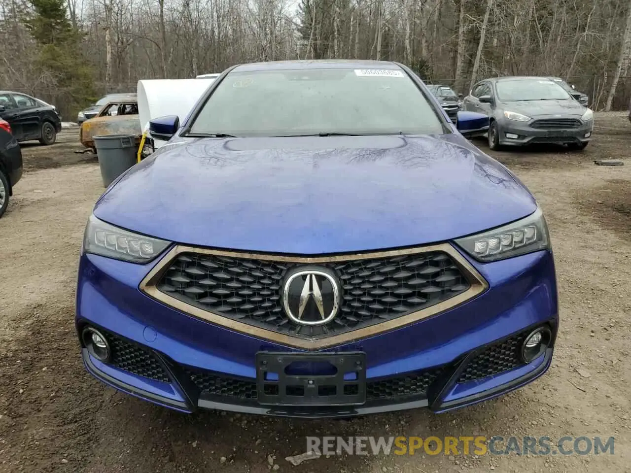5 Photograph of a damaged car 19UUB3F65KA800333 ACURA TLX 2019