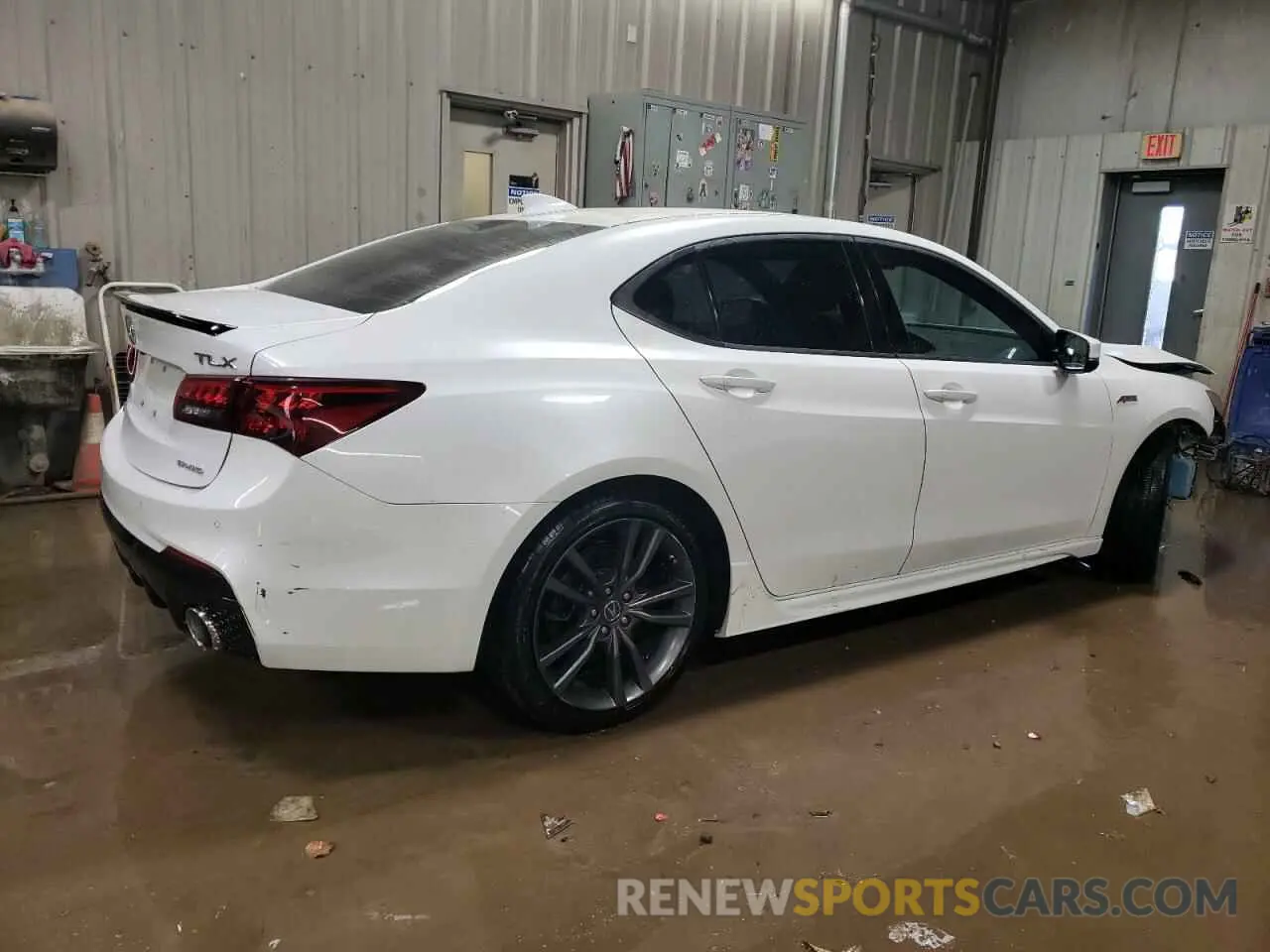 3 Photograph of a damaged car 19UUB3F67KA000682 ACURA TLX 2019