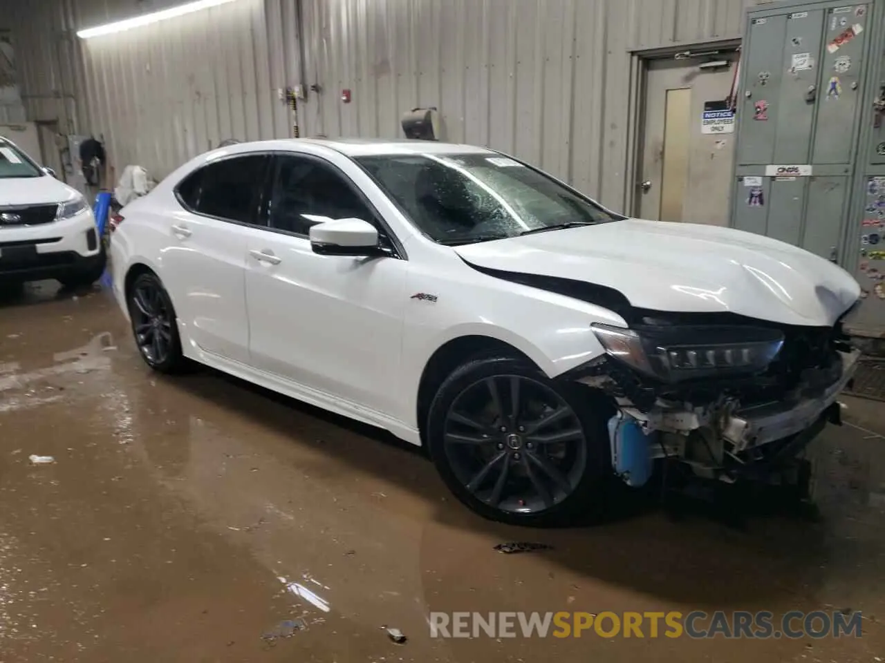 4 Photograph of a damaged car 19UUB3F67KA000682 ACURA TLX 2019