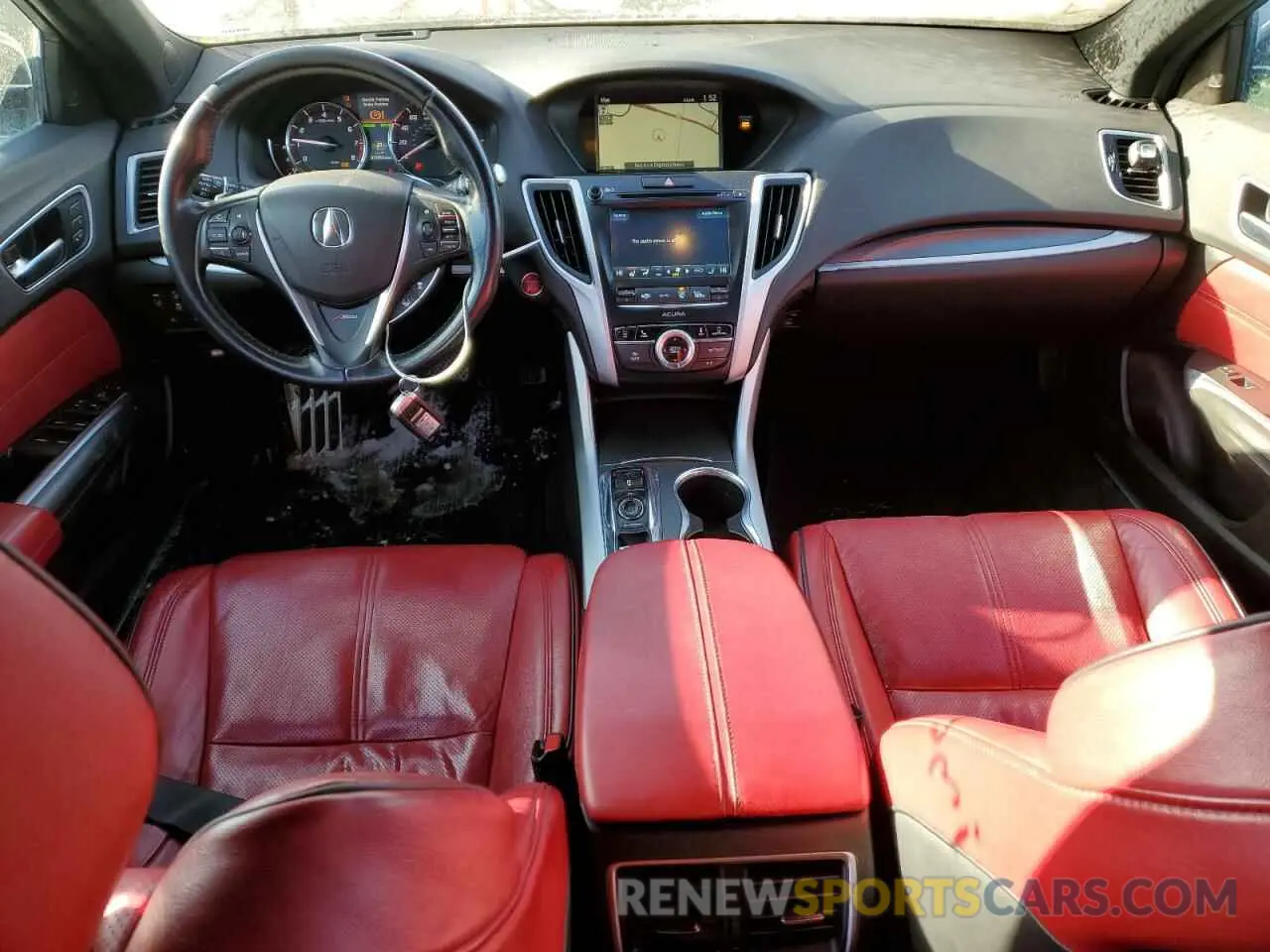 8 Photograph of a damaged car 19UUB3F67KA000682 ACURA TLX 2019