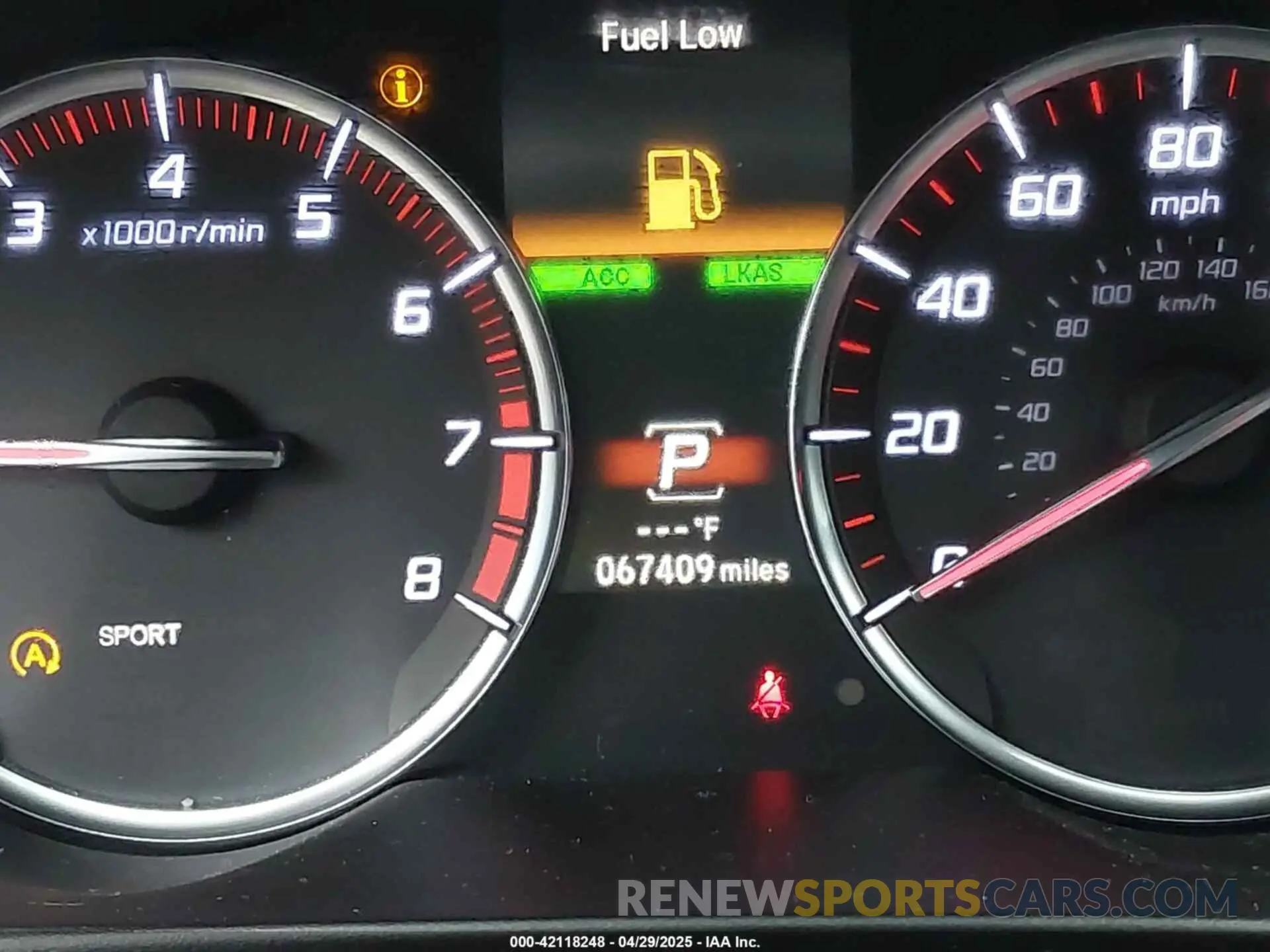 16 Photograph of a damaged car 19UUB3F6XKA003799 ACURA TLX 2019