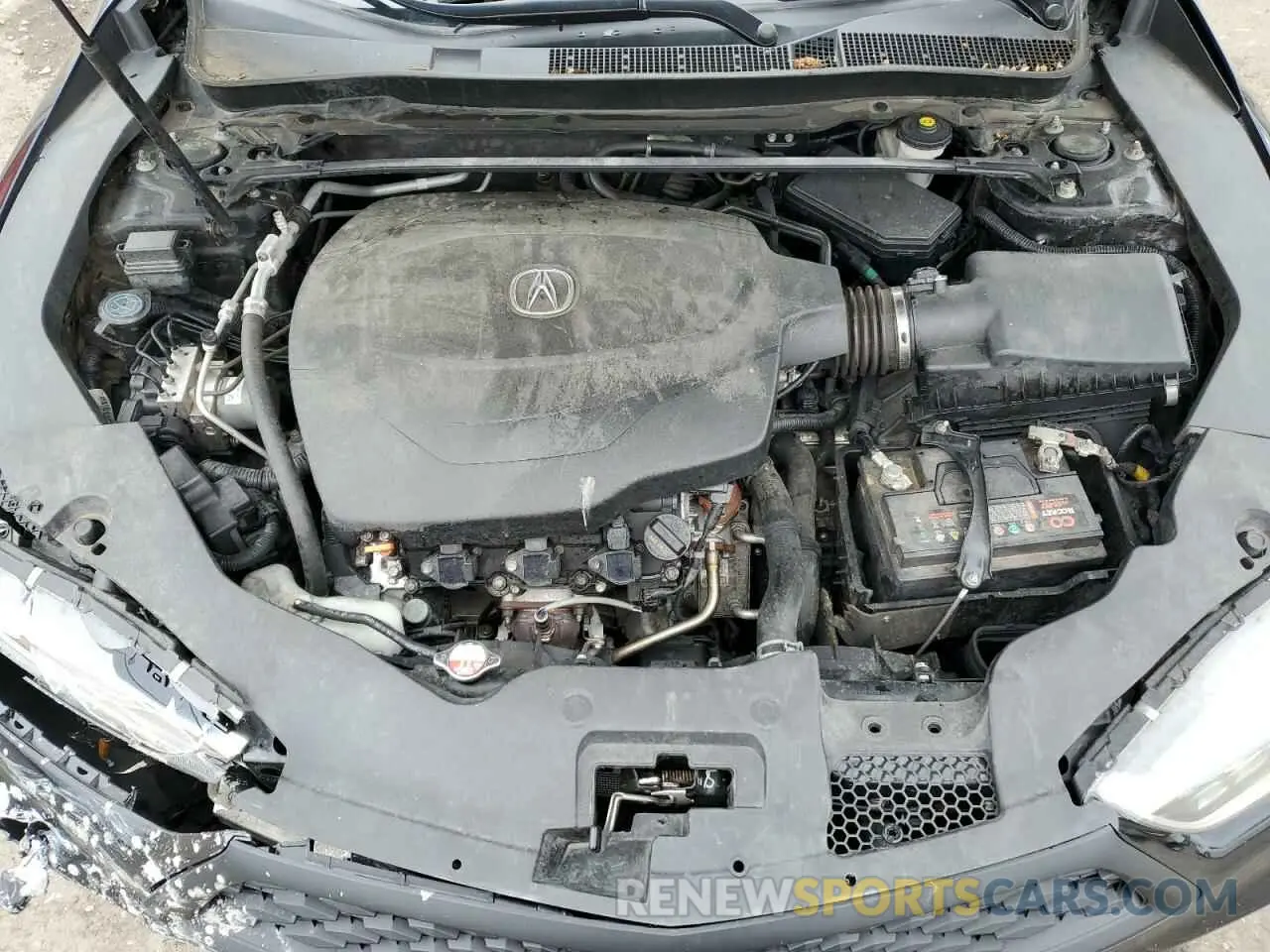 11 Photograph of a damaged car 19UUB3F81KA003370 ACURA TLX 2019