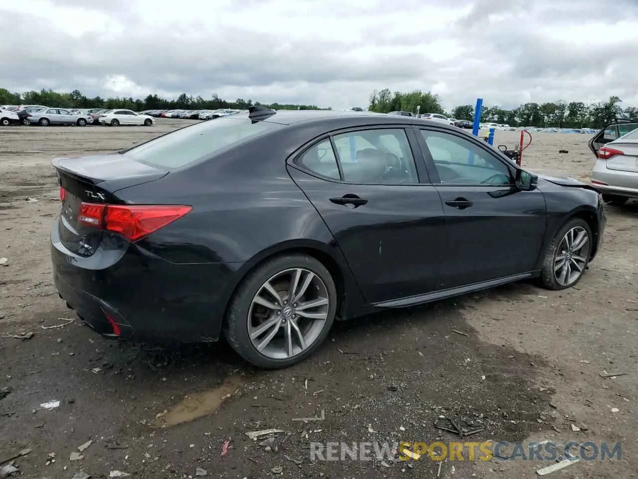 3 Photograph of a damaged car 19UUB3F81KA003370 ACURA TLX 2019