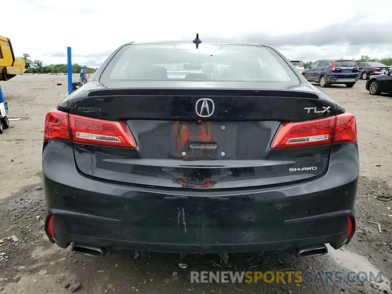 6 Photograph of a damaged car 19UUB3F81KA003370 ACURA TLX 2019