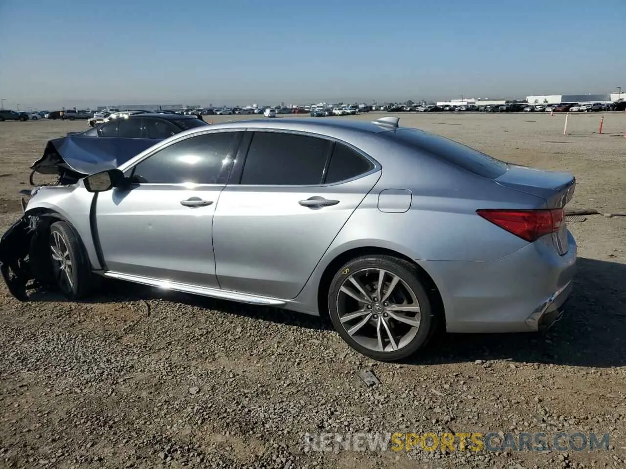 2 Photograph of a damaged car 19UUB3F88KA003544 ACURA TLX 2019