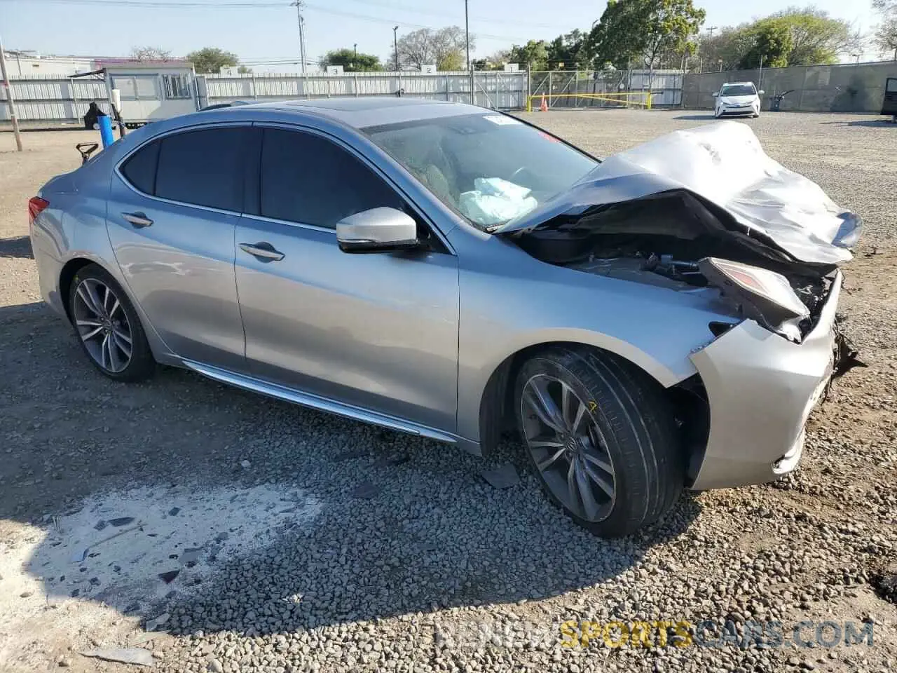 4 Photograph of a damaged car 19UUB3F88KA003544 ACURA TLX 2019
