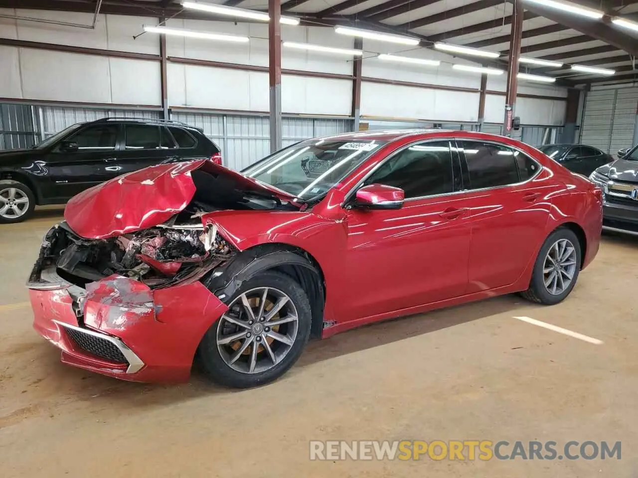 1 Photograph of a damaged car 19UUB1F30LA005718 ACURA TLX 2020