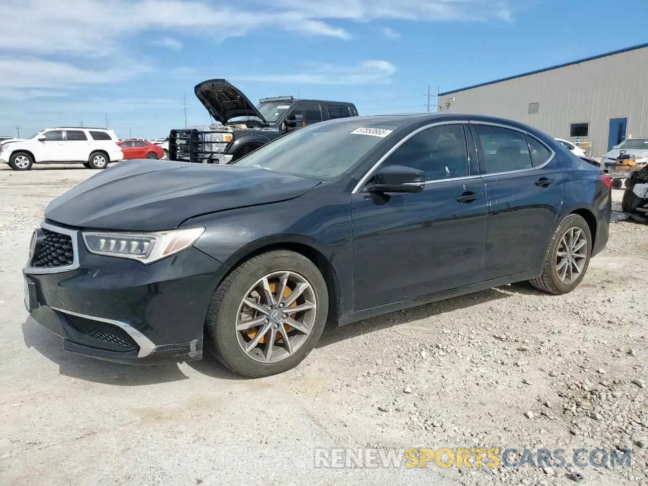 1 Photograph of a damaged car 19UUB1F30LA006187 ACURA TLX 2020