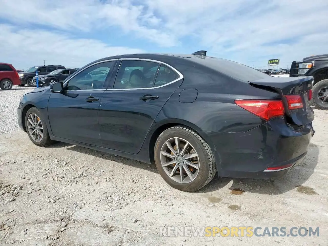 2 Photograph of a damaged car 19UUB1F30LA006187 ACURA TLX 2020