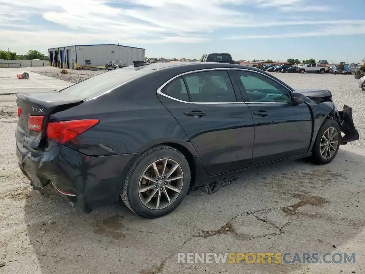 3 Photograph of a damaged car 19UUB1F30LA006187 ACURA TLX 2020
