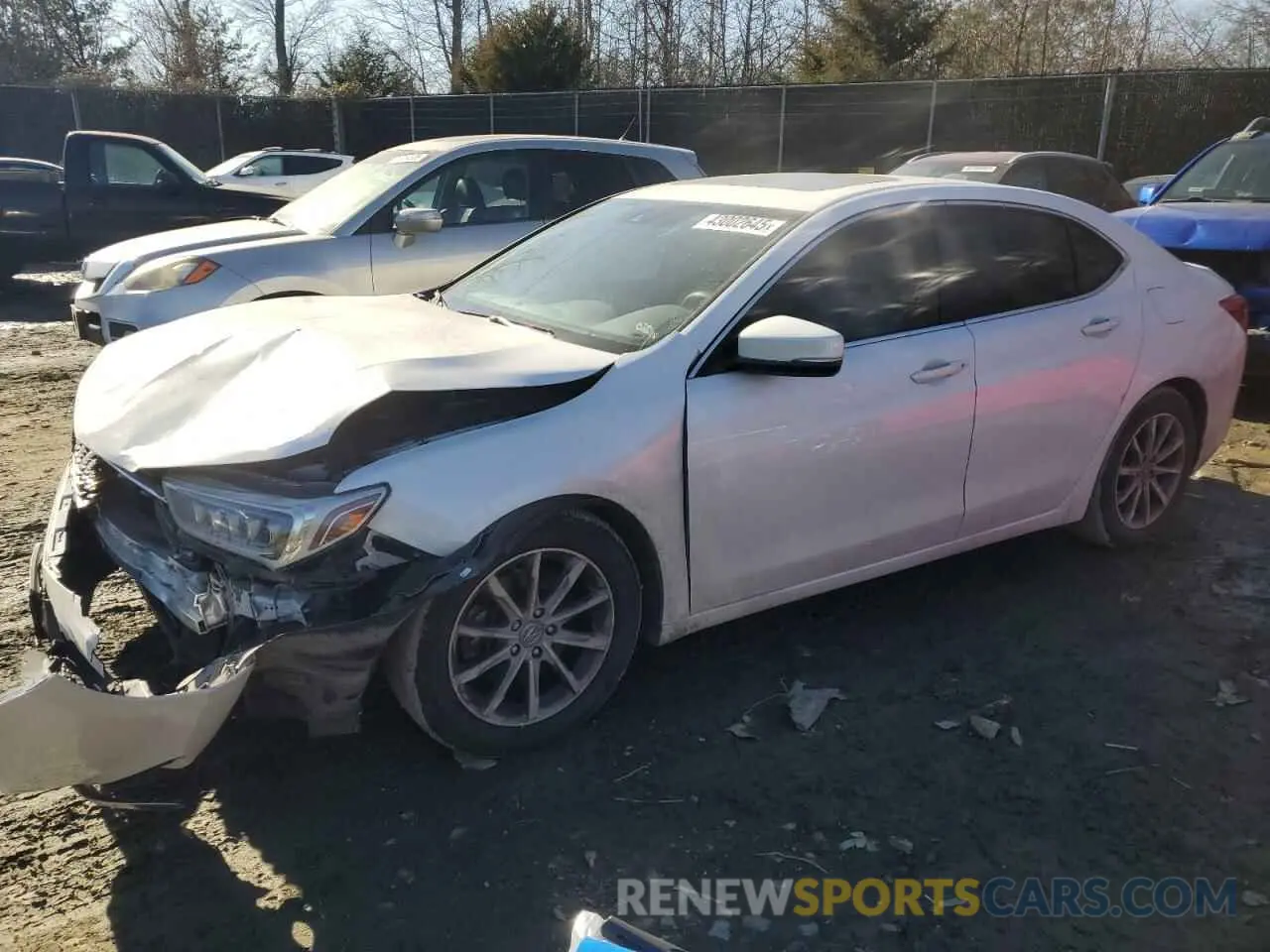 1 Photograph of a damaged car 19UUB1F30LA006271 ACURA TLX 2020