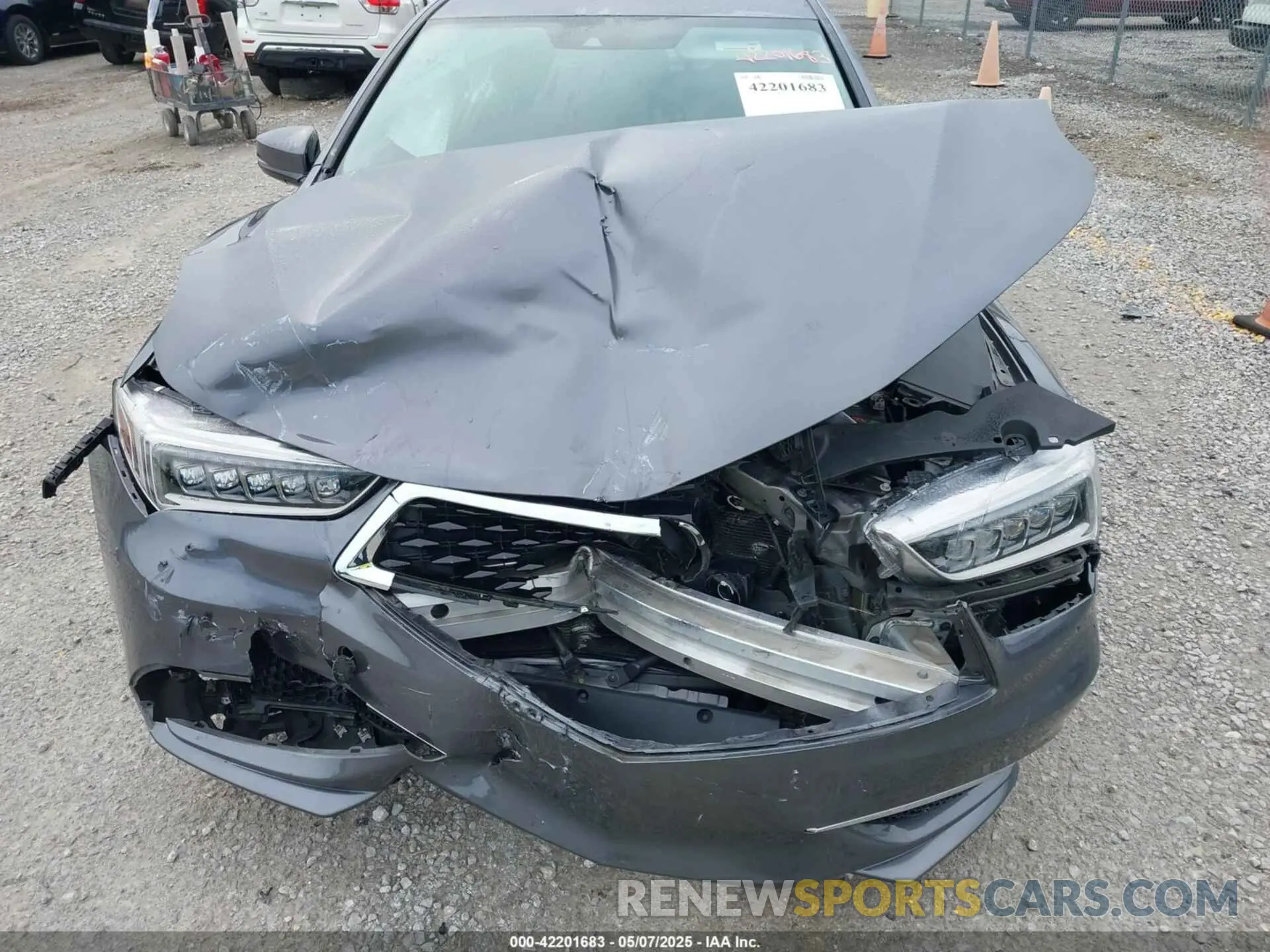6 Photograph of a damaged car 19UUB1F30LA011504 ACURA TLX 2020