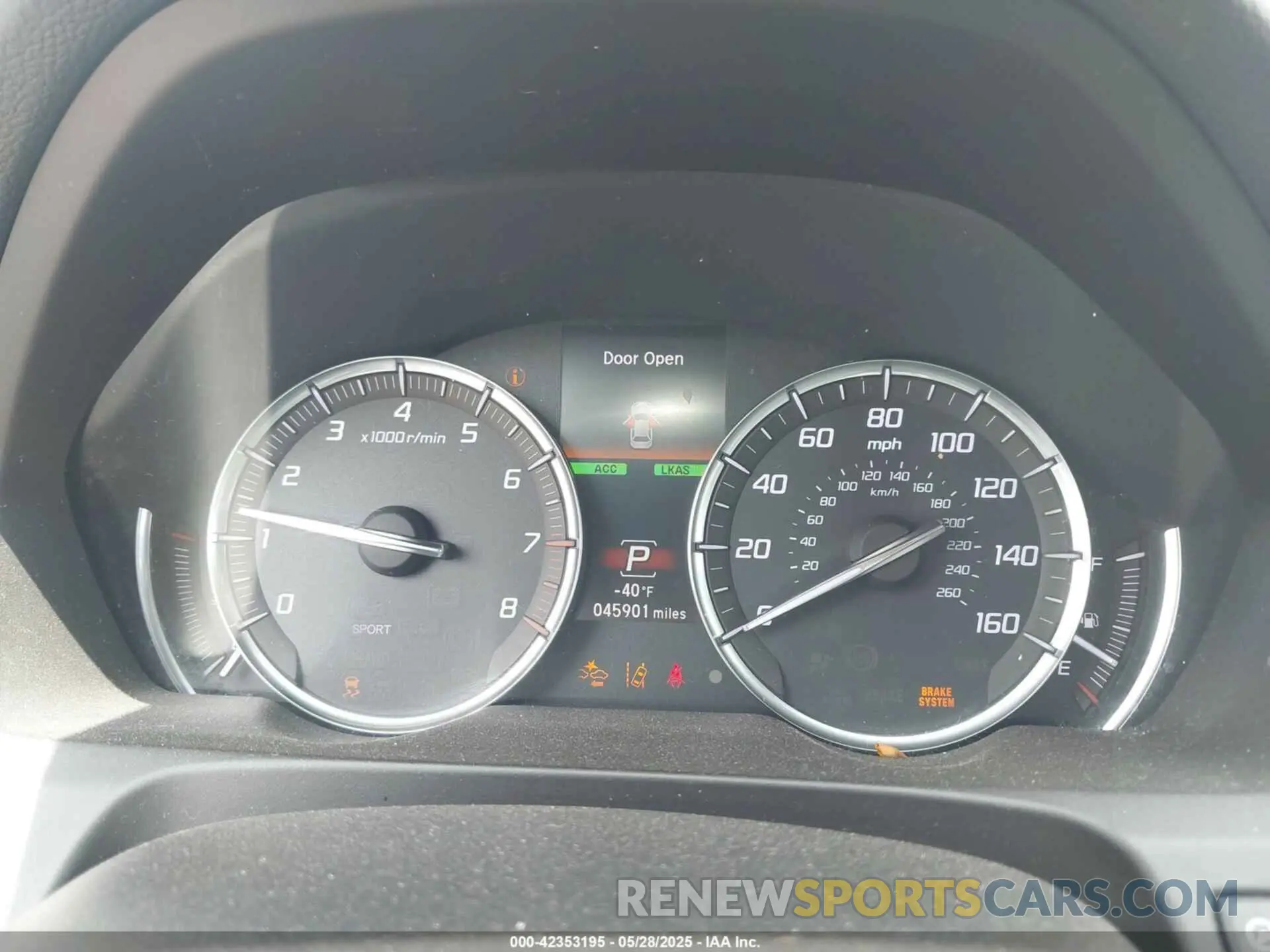 7 Photograph of a damaged car 19UUB1F31LA004495 ACURA TLX 2020