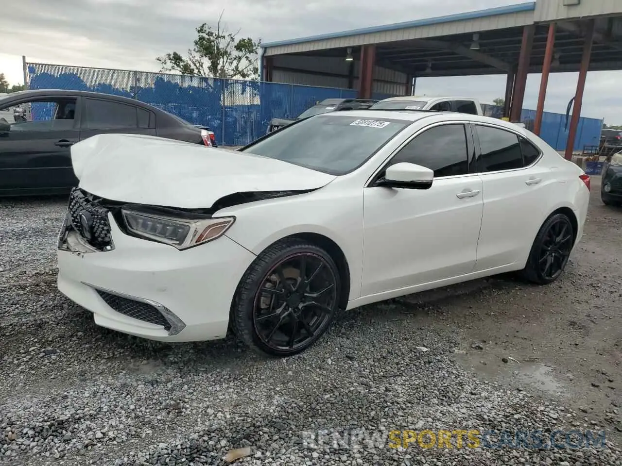 1 Photograph of a damaged car 19UUB1F31LA013147 ACURA TLX 2020