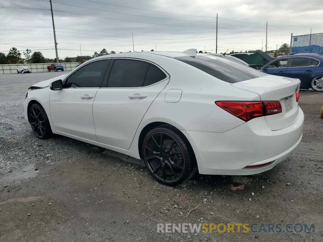 2 Photograph of a damaged car 19UUB1F31LA013147 ACURA TLX 2020