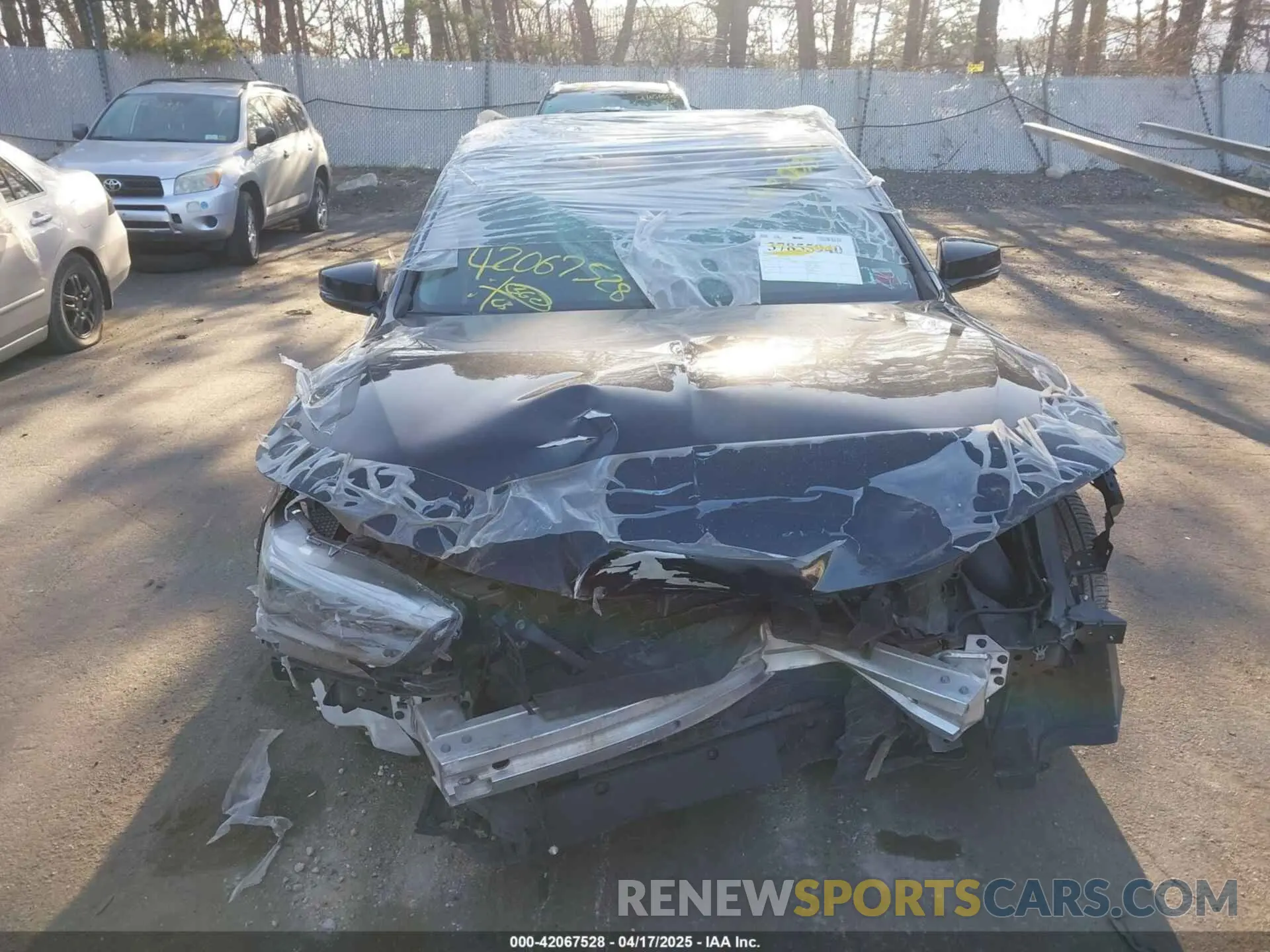 11 Photograph of a damaged car 19UUB1F31LA016968 ACURA TLX 2020