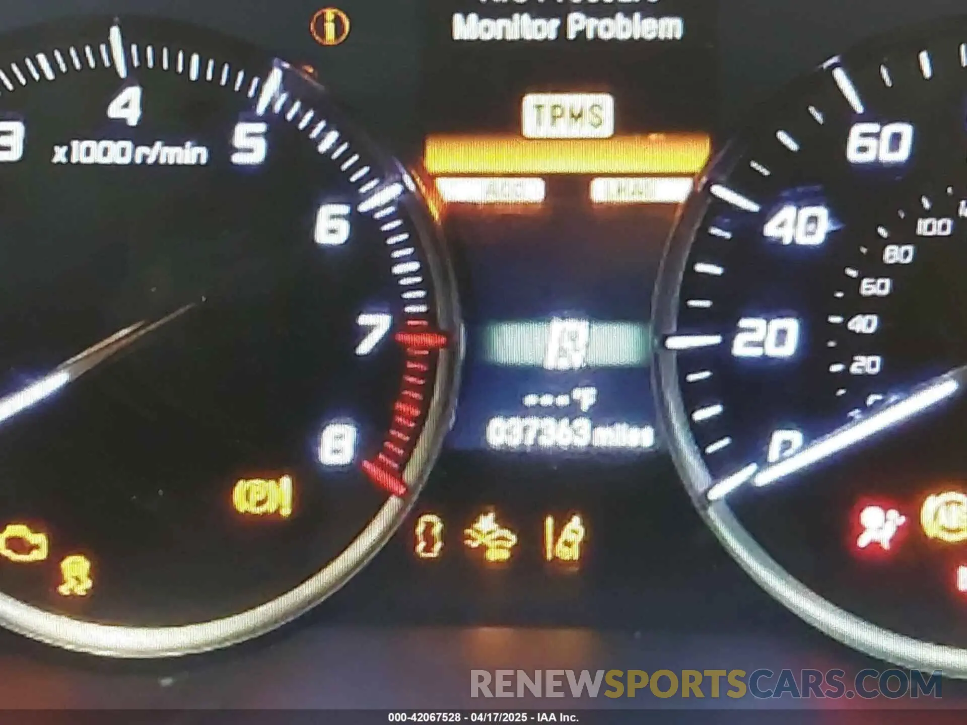7 Photograph of a damaged car 19UUB1F31LA016968 ACURA TLX 2020