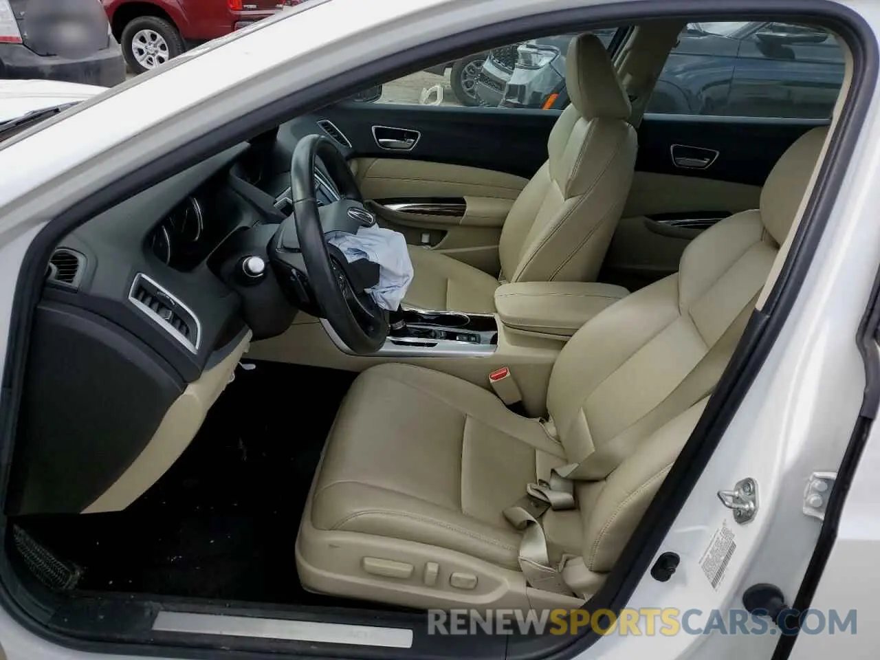 7 Photograph of a damaged car 19UUB1F31LA017814 ACURA TLX 2020