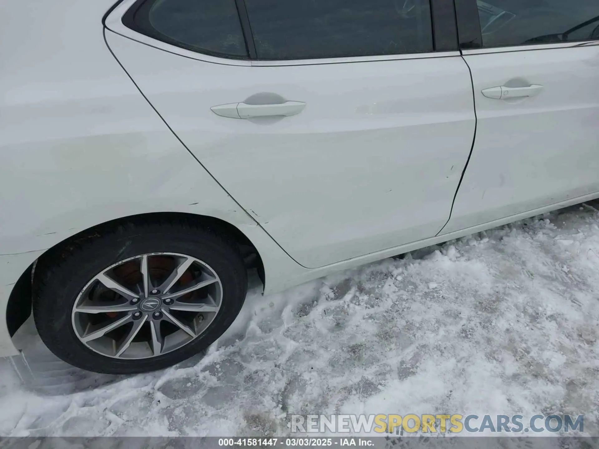 16 Photograph of a damaged car 19UUB1F32LA004148 ACURA TLX 2020