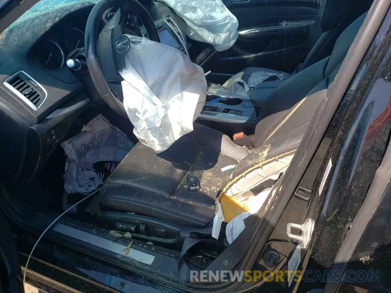 7 Photograph of a damaged car 19UUB1F34LA001638 ACURA TLX 2020