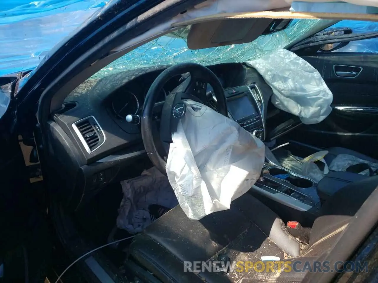 8 Photograph of a damaged car 19UUB1F34LA001638 ACURA TLX 2020