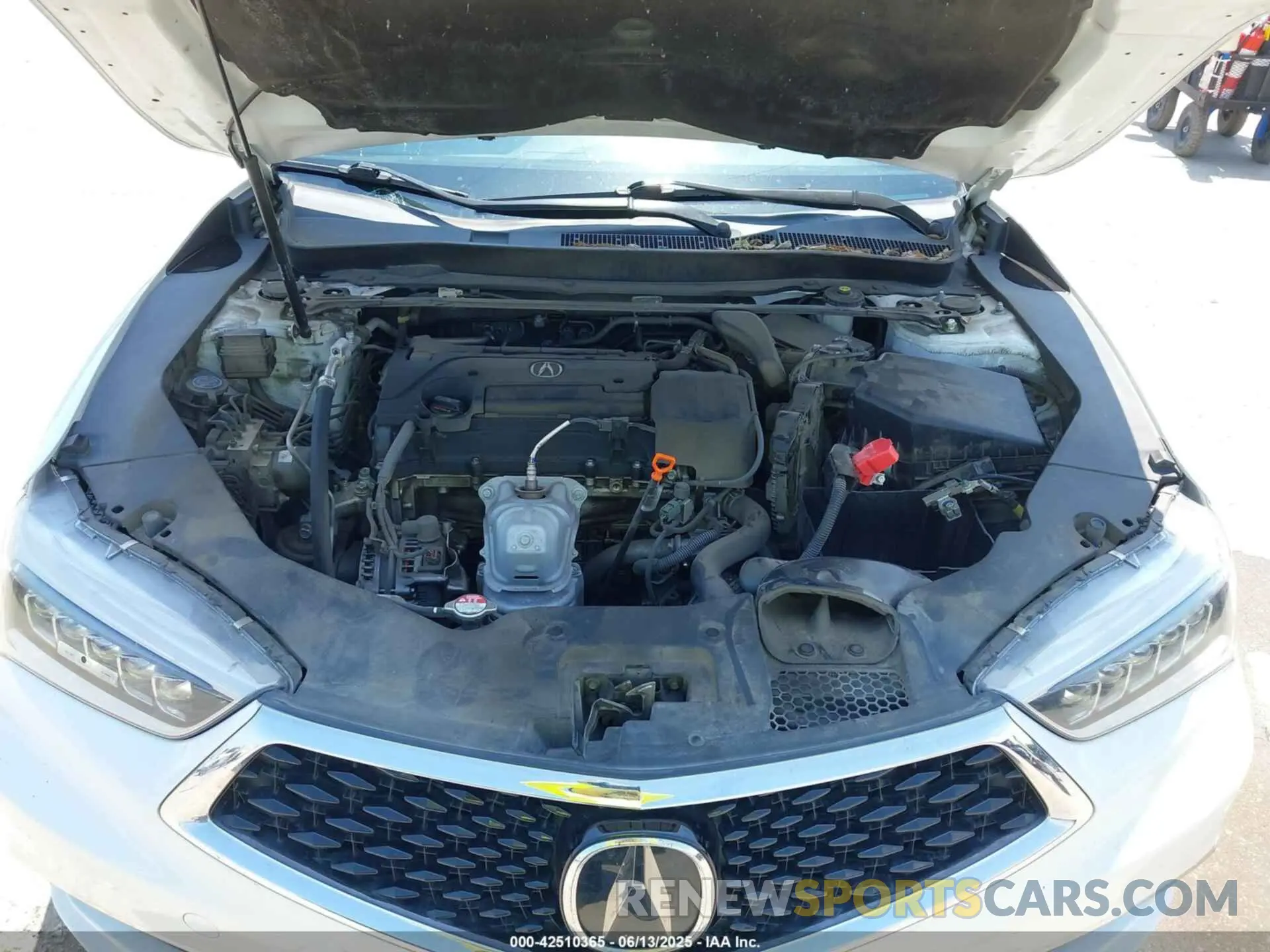 10 Photograph of a damaged car 19UUB1F34LA011697 ACURA TLX 2020