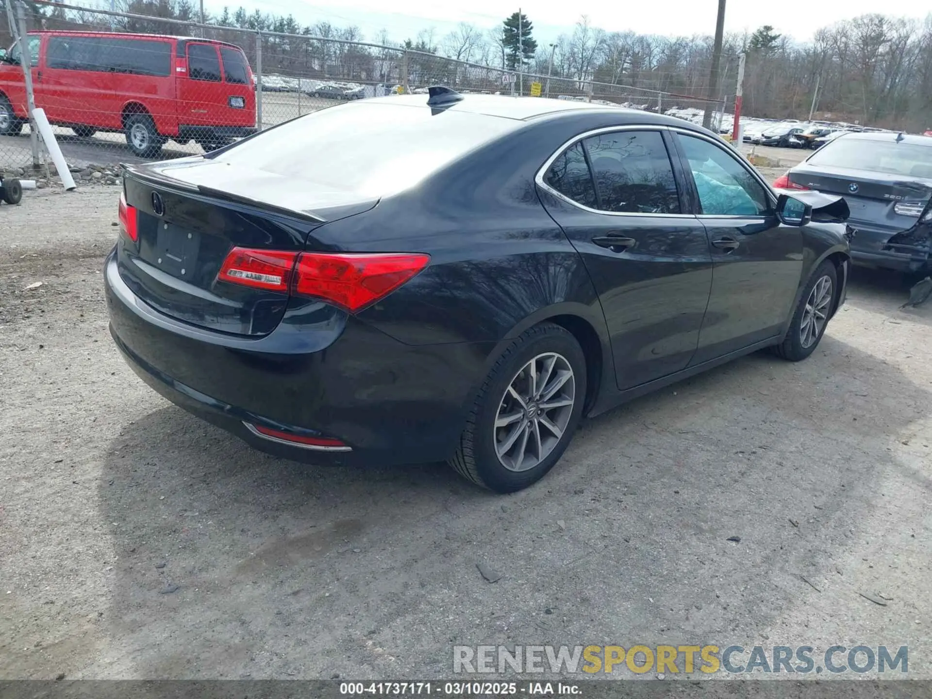 4 Photograph of a damaged car 19UUB1F34LA012378 ACURA TLX 2020