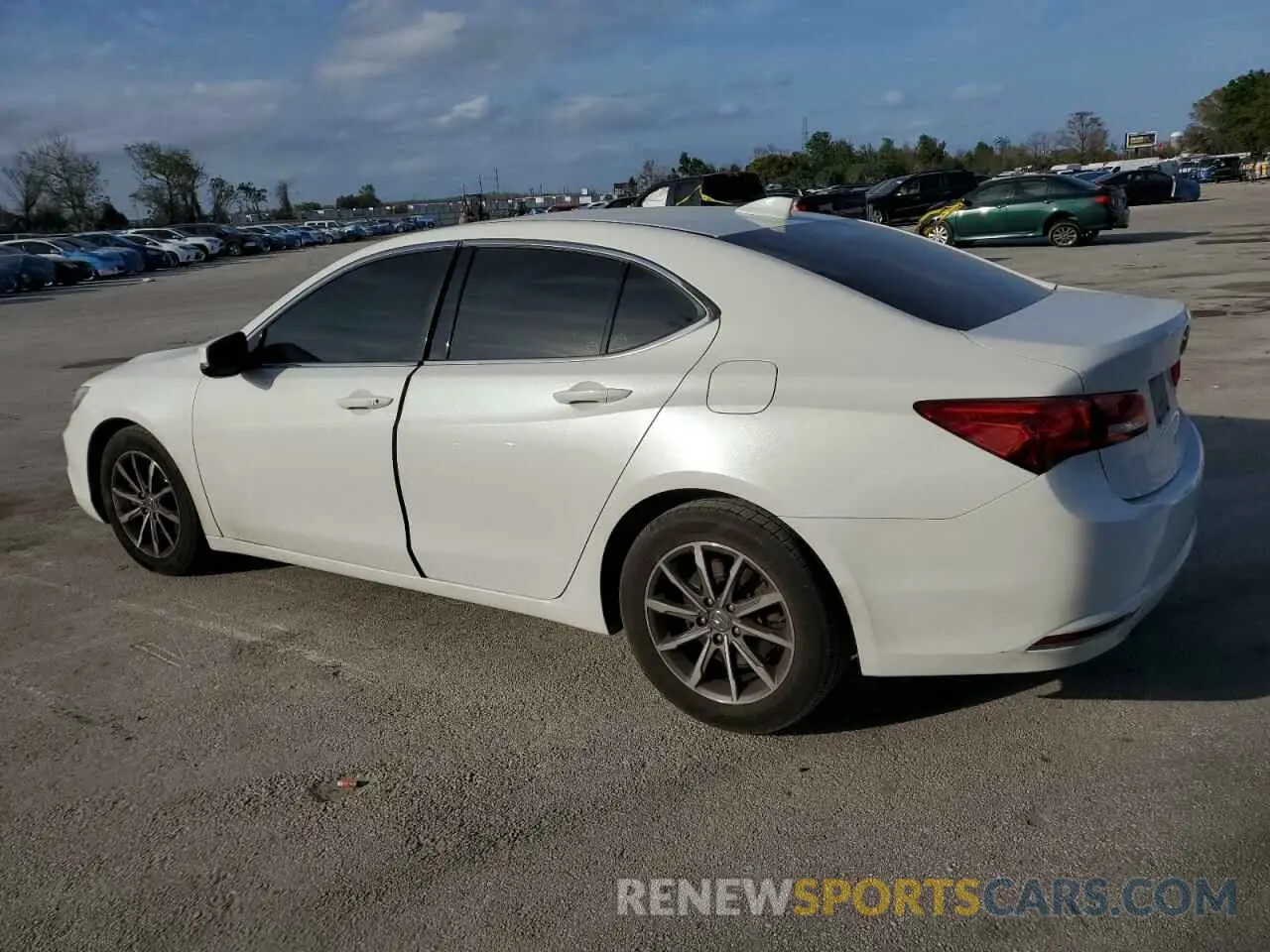 2 Photograph of a damaged car 19UUB1F35LA001437 ACURA TLX 2020
