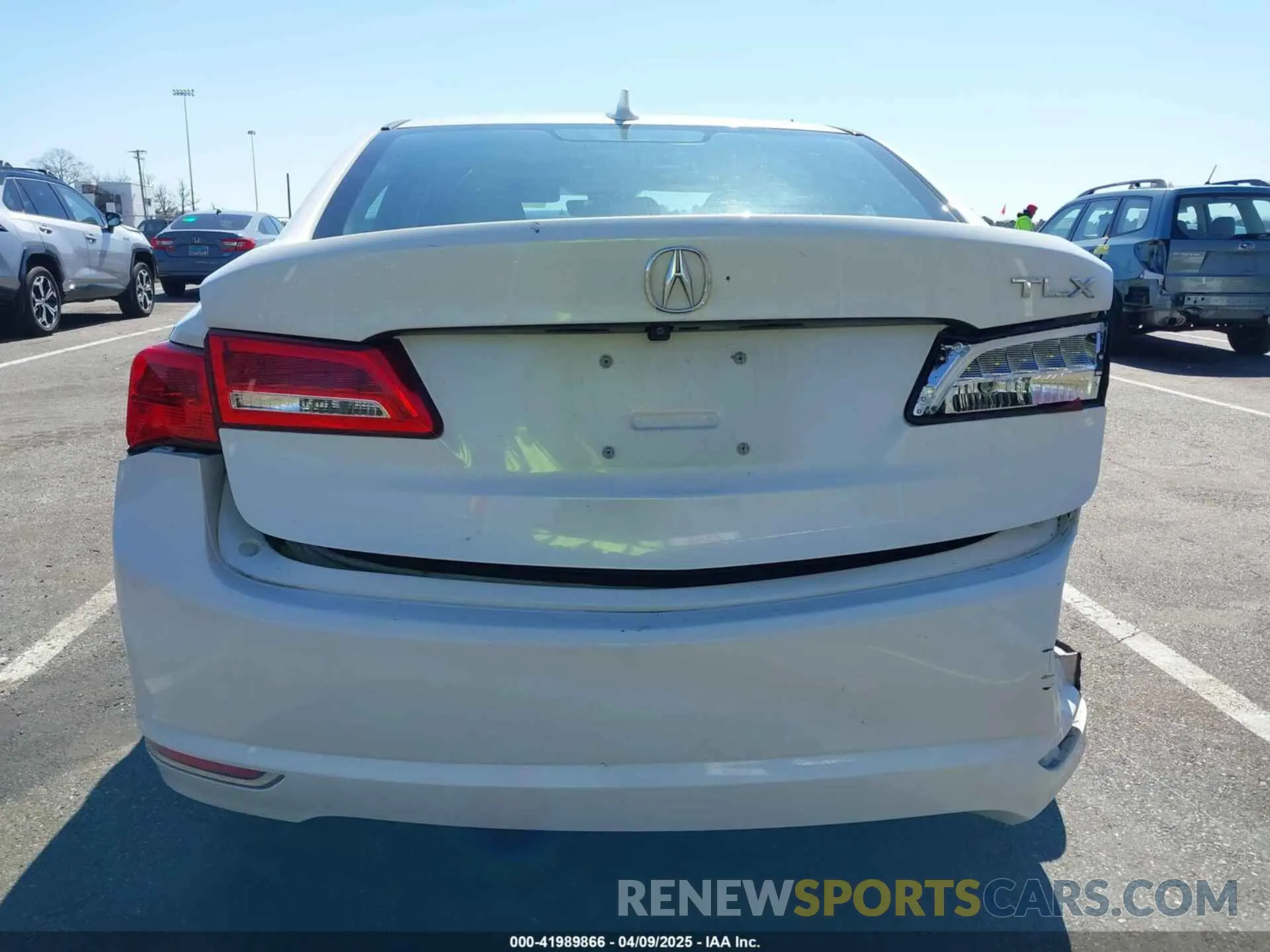 16 Photograph of a damaged car 19UUB1F35LA011126 ACURA TLX 2020