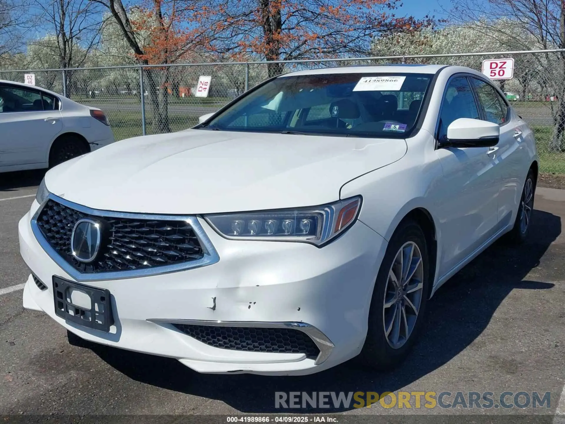 2 Photograph of a damaged car 19UUB1F35LA011126 ACURA TLX 2020