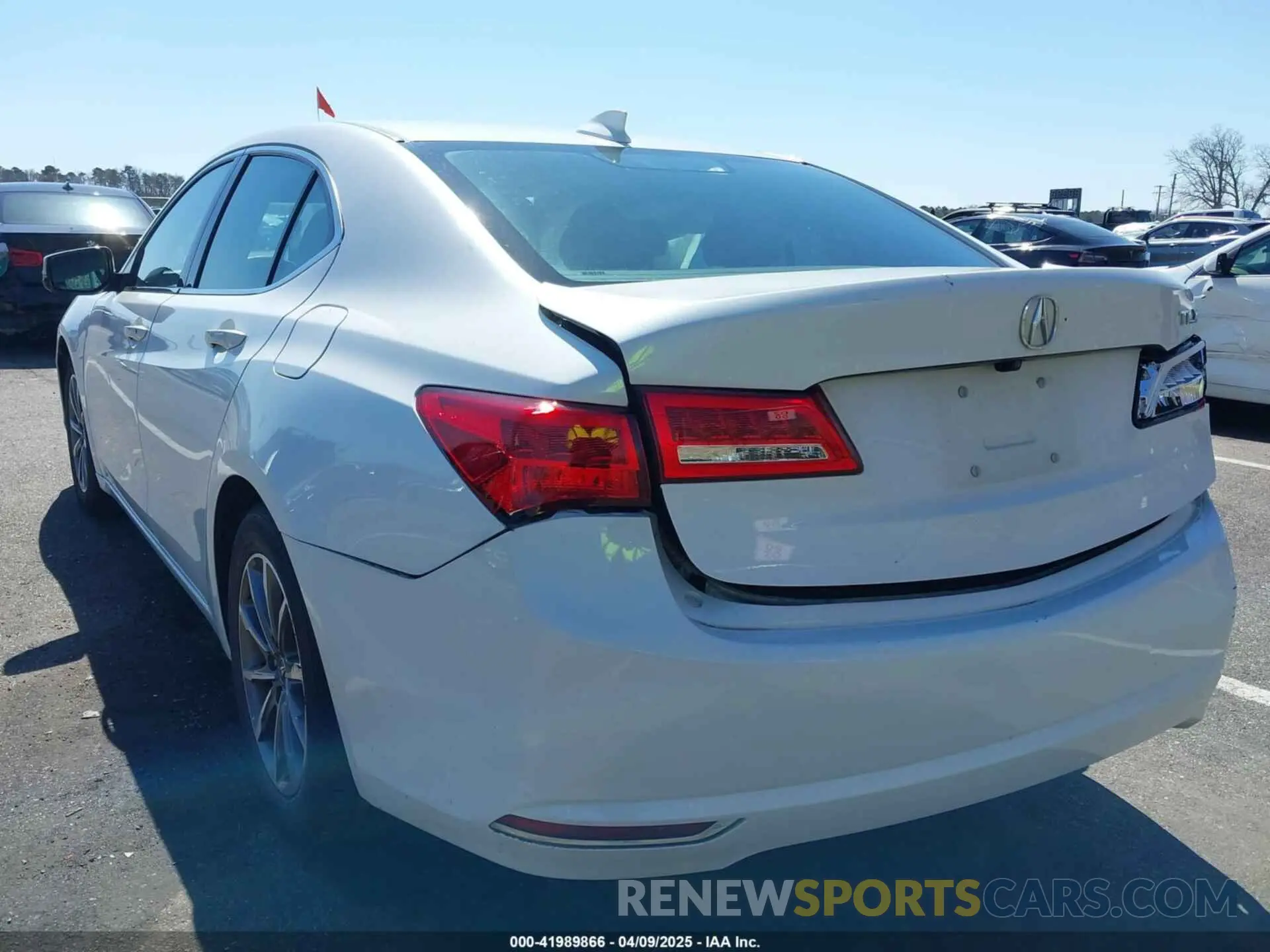 3 Photograph of a damaged car 19UUB1F35LA011126 ACURA TLX 2020