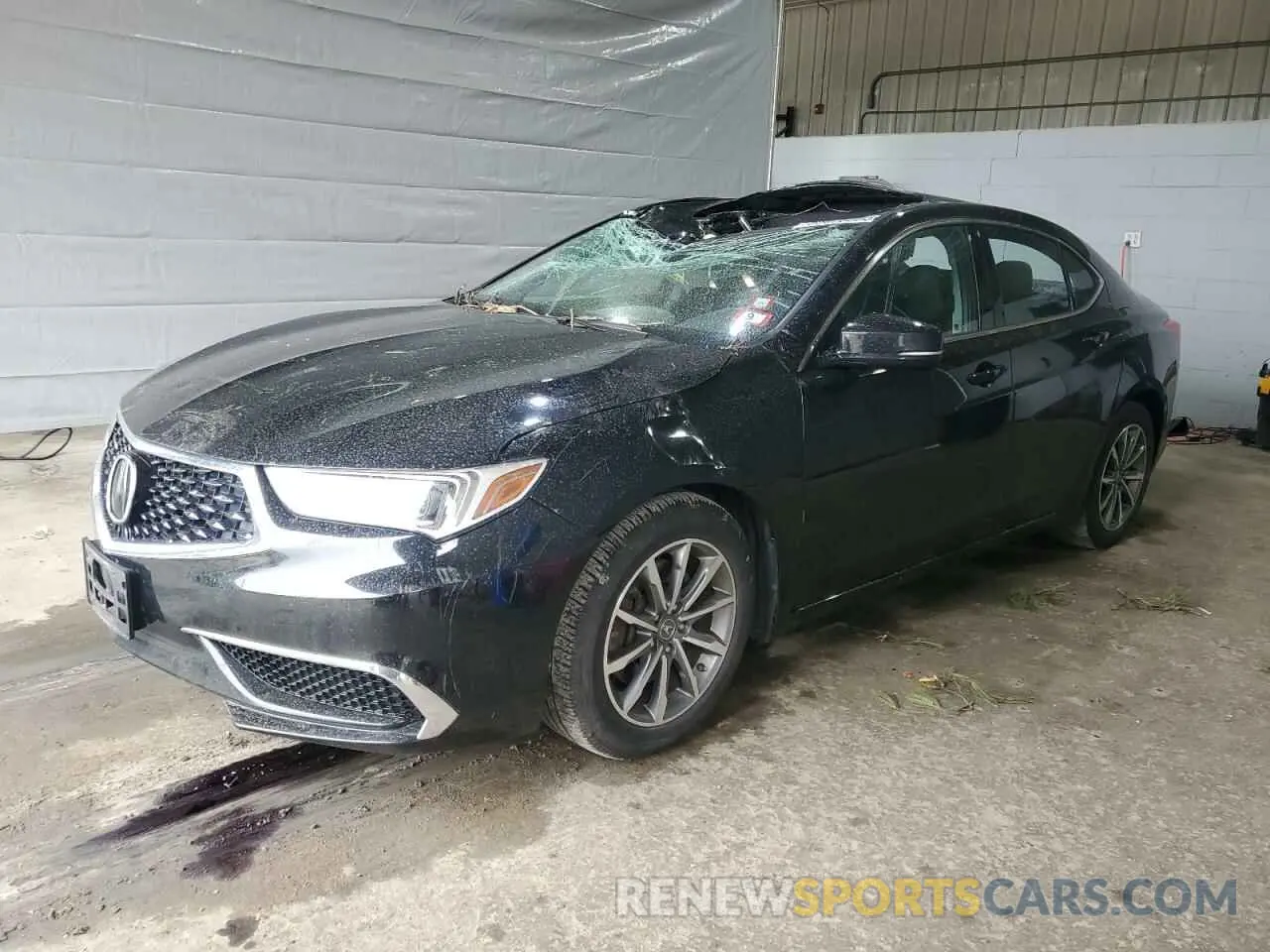 1 Photograph of a damaged car 19UUB1F35LA011840 ACURA TLX 2020