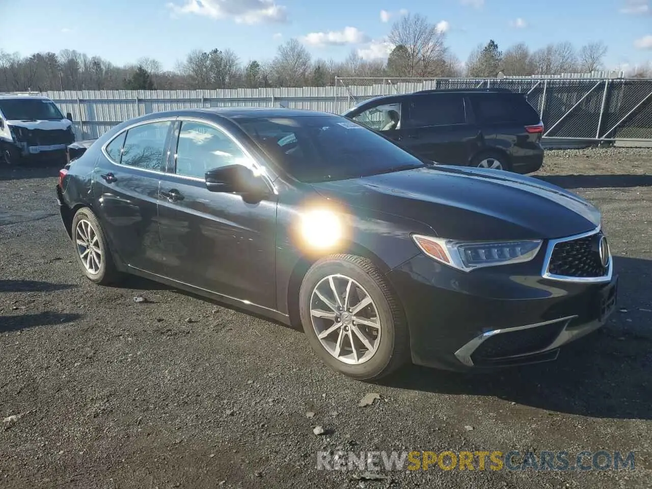 4 Photograph of a damaged car 19UUB1F35LA017007 ACURA TLX 2020