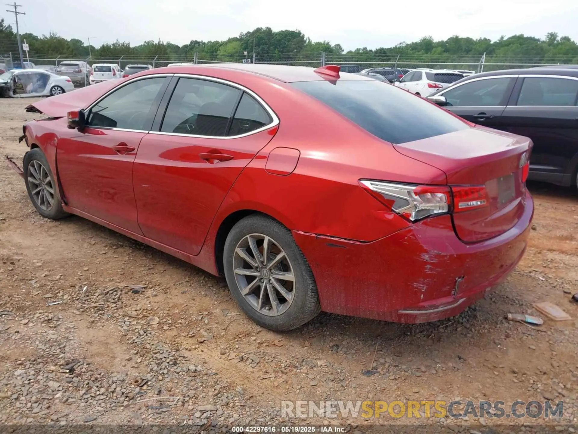 3 Photograph of a damaged car 19UUB1F36LA005495 ACURA TLX 2020
