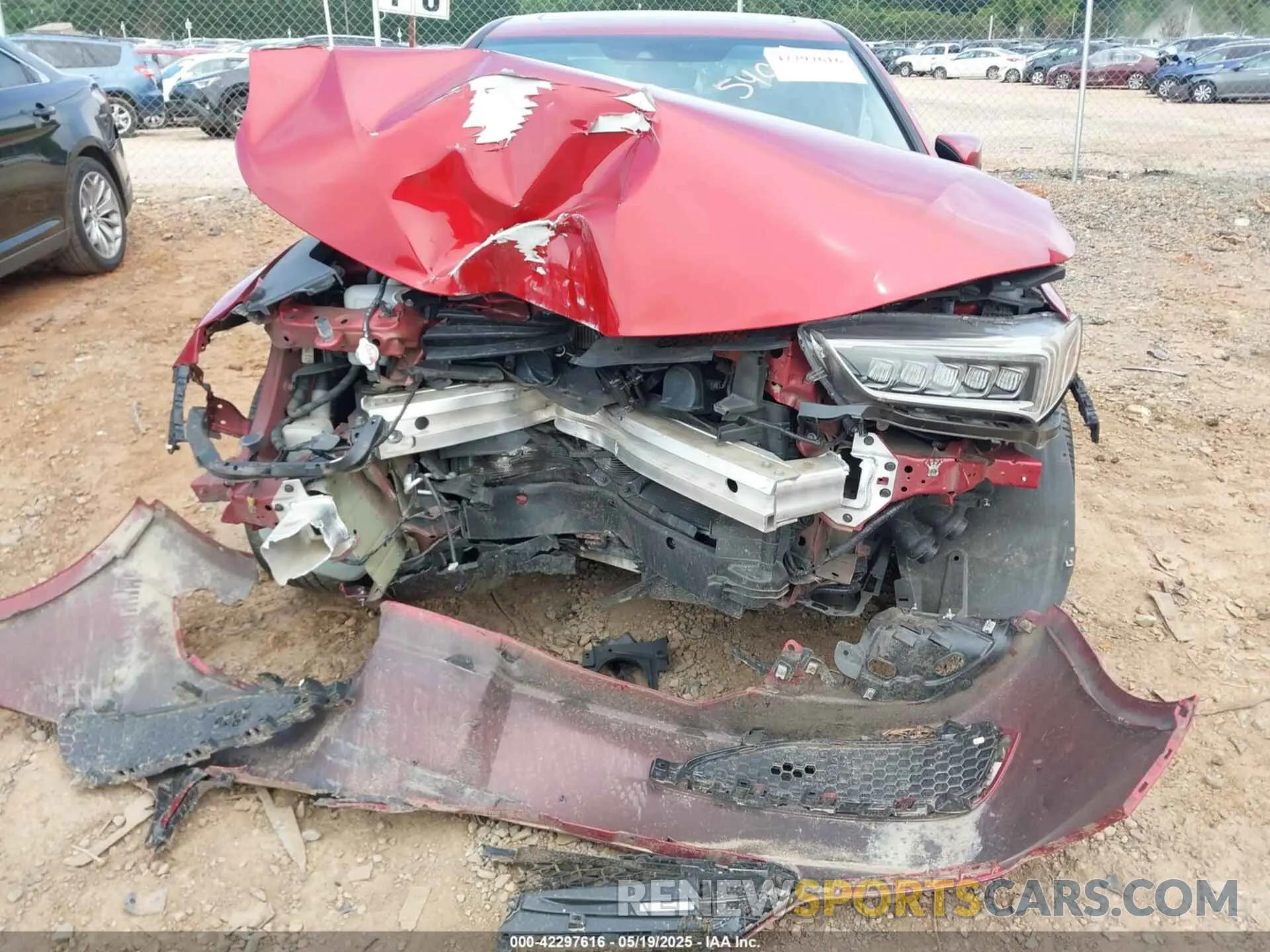 6 Photograph of a damaged car 19UUB1F36LA005495 ACURA TLX 2020