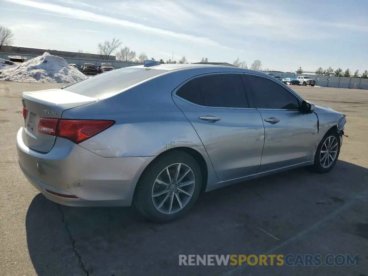 3 Photograph of a damaged car 19UUB1F37LA003318 ACURA TLX 2020