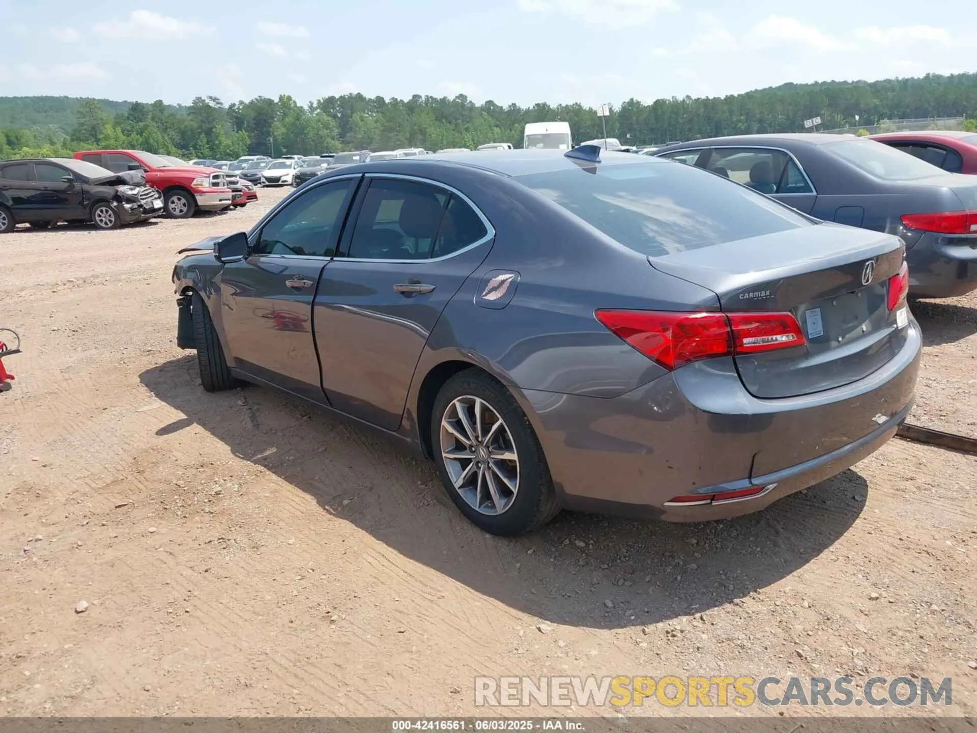 3 Photograph of a damaged car 19UUB1F37LA006932 ACURA TLX 2020