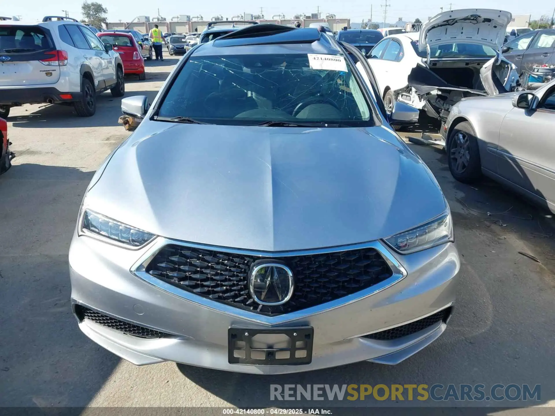 12 Photograph of a damaged car 19UUB1F37LA007627 ACURA TLX 2020