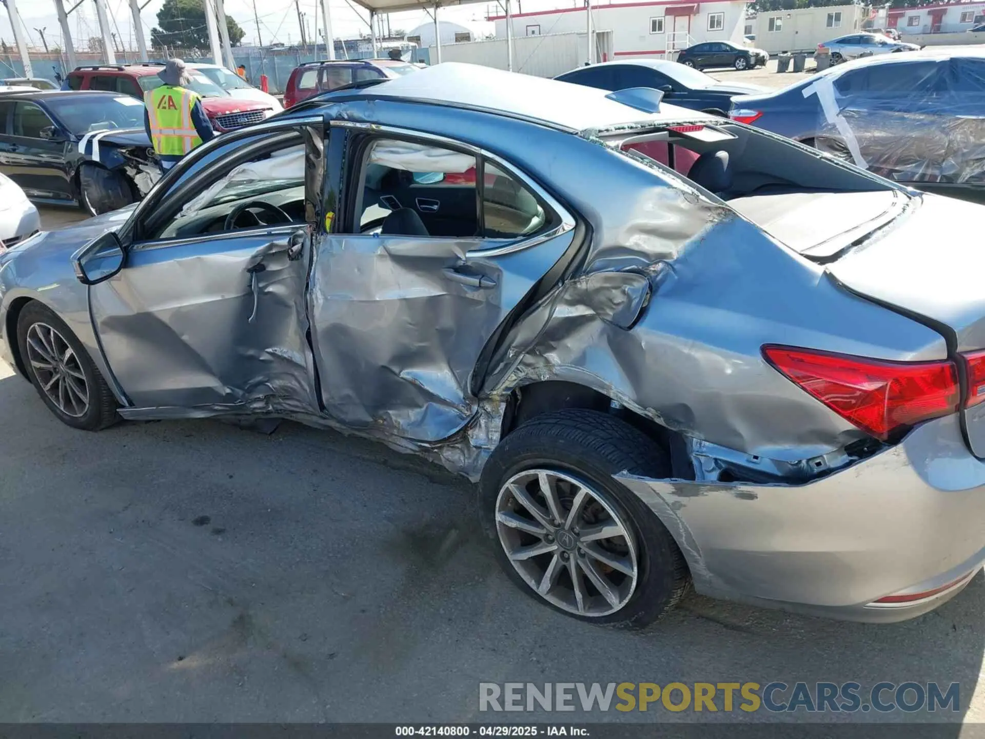 17 Photograph of a damaged car 19UUB1F37LA007627 ACURA TLX 2020