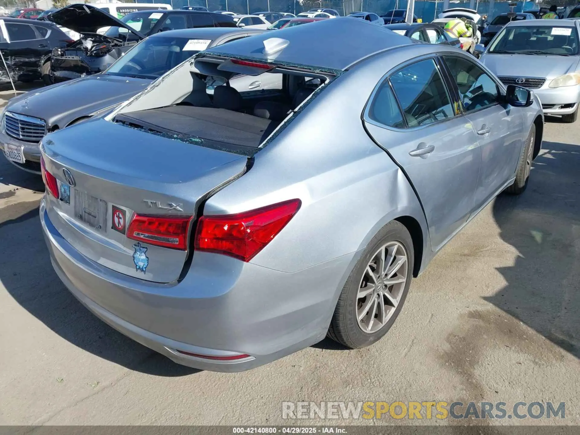 4 Photograph of a damaged car 19UUB1F37LA007627 ACURA TLX 2020