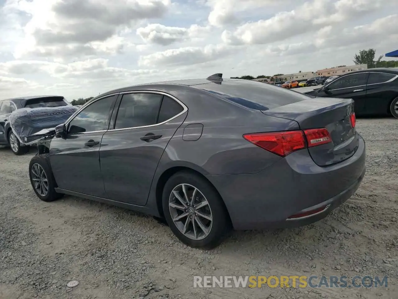 2 Photograph of a damaged car 19UUB1F37LA014495 ACURA TLX 2020