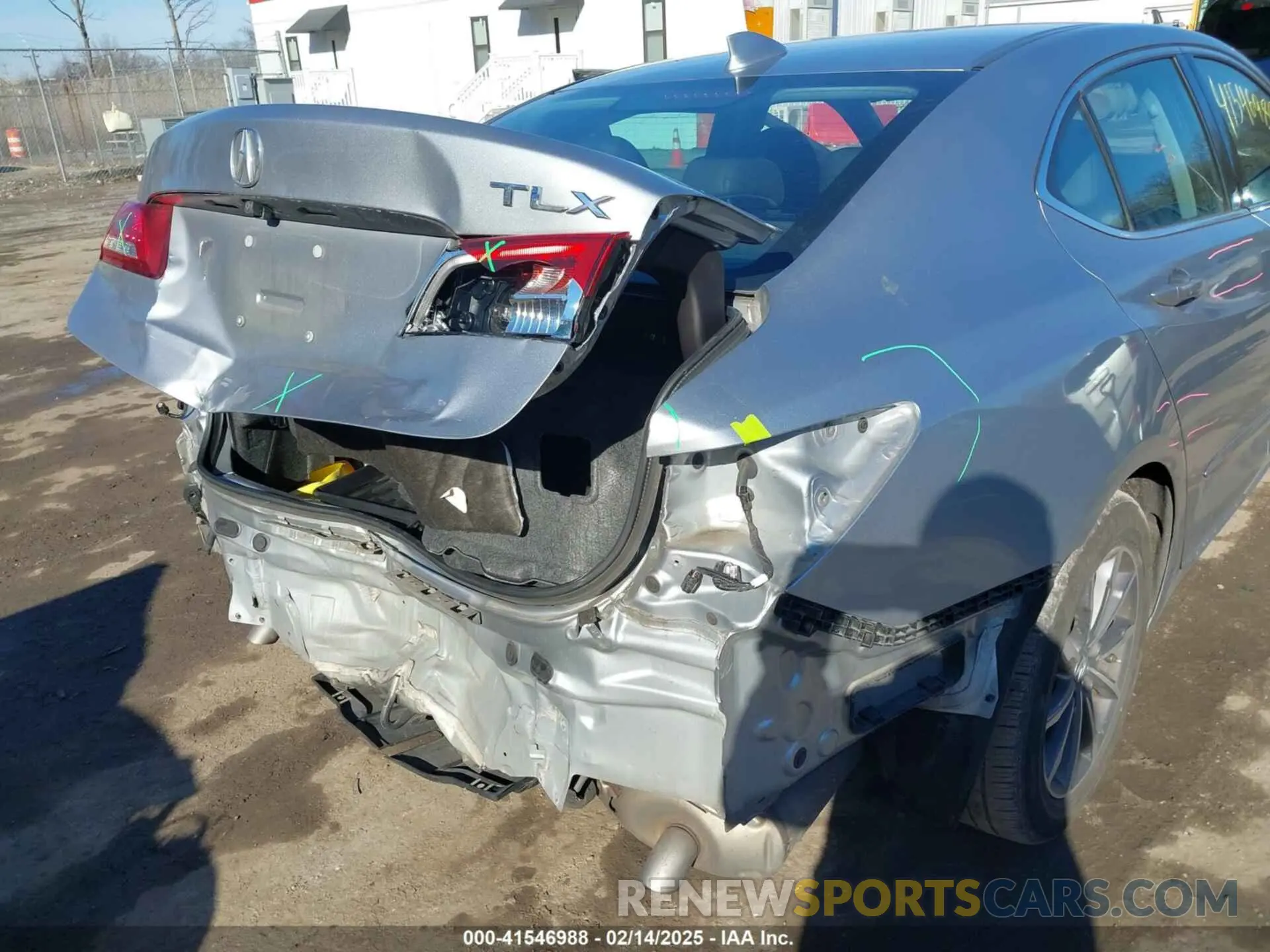 17 Photograph of a damaged car 19UUB1F38LA000055 ACURA TLX 2020