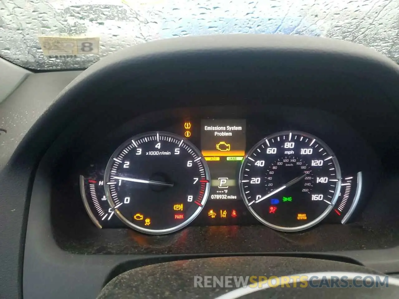 9 Photograph of a damaged car 19UUB1F38LA000315 ACURA TLX 2020