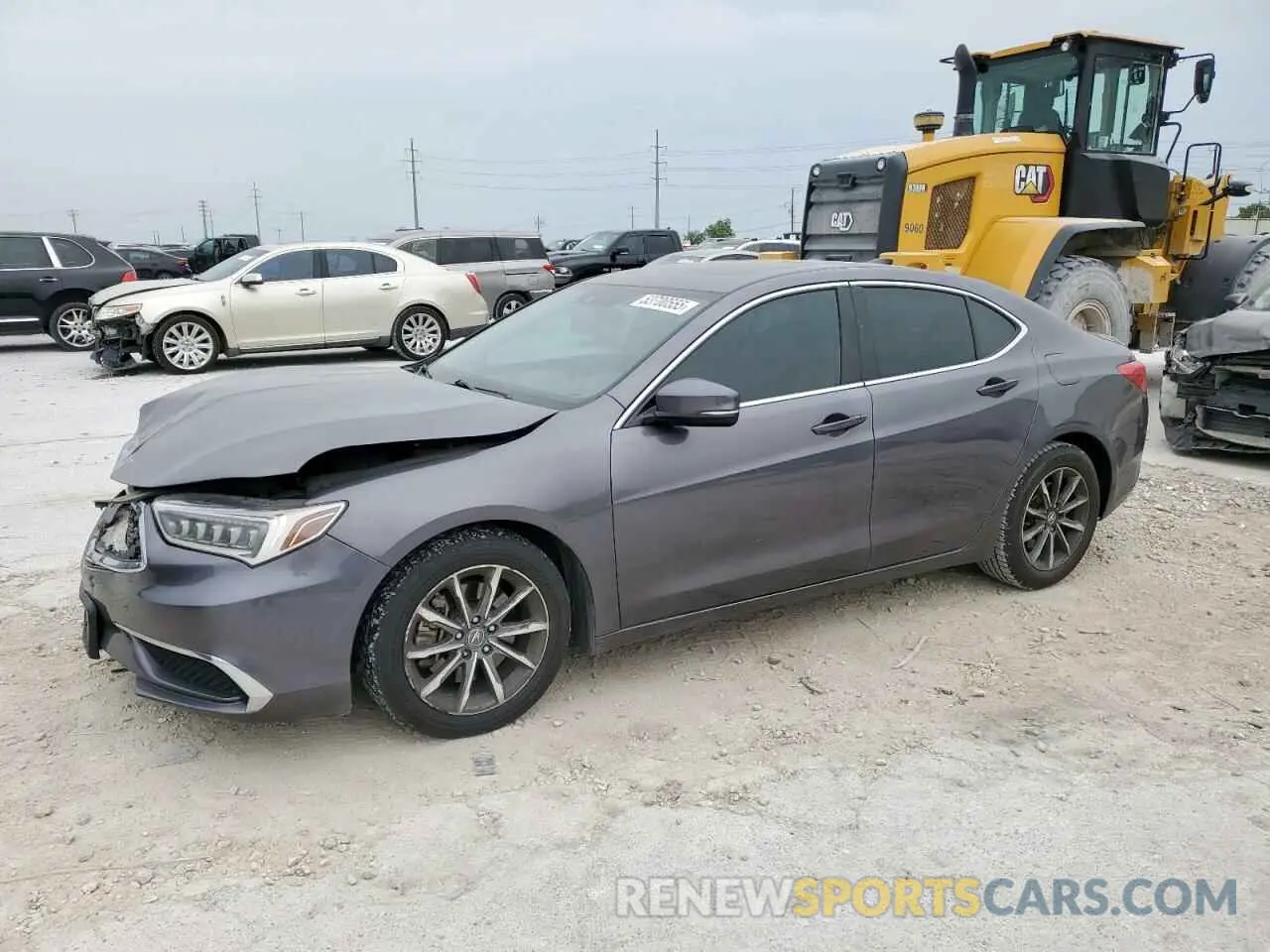 1 Photograph of a damaged car 19UUB1F38LA000492 ACURA TLX 2020