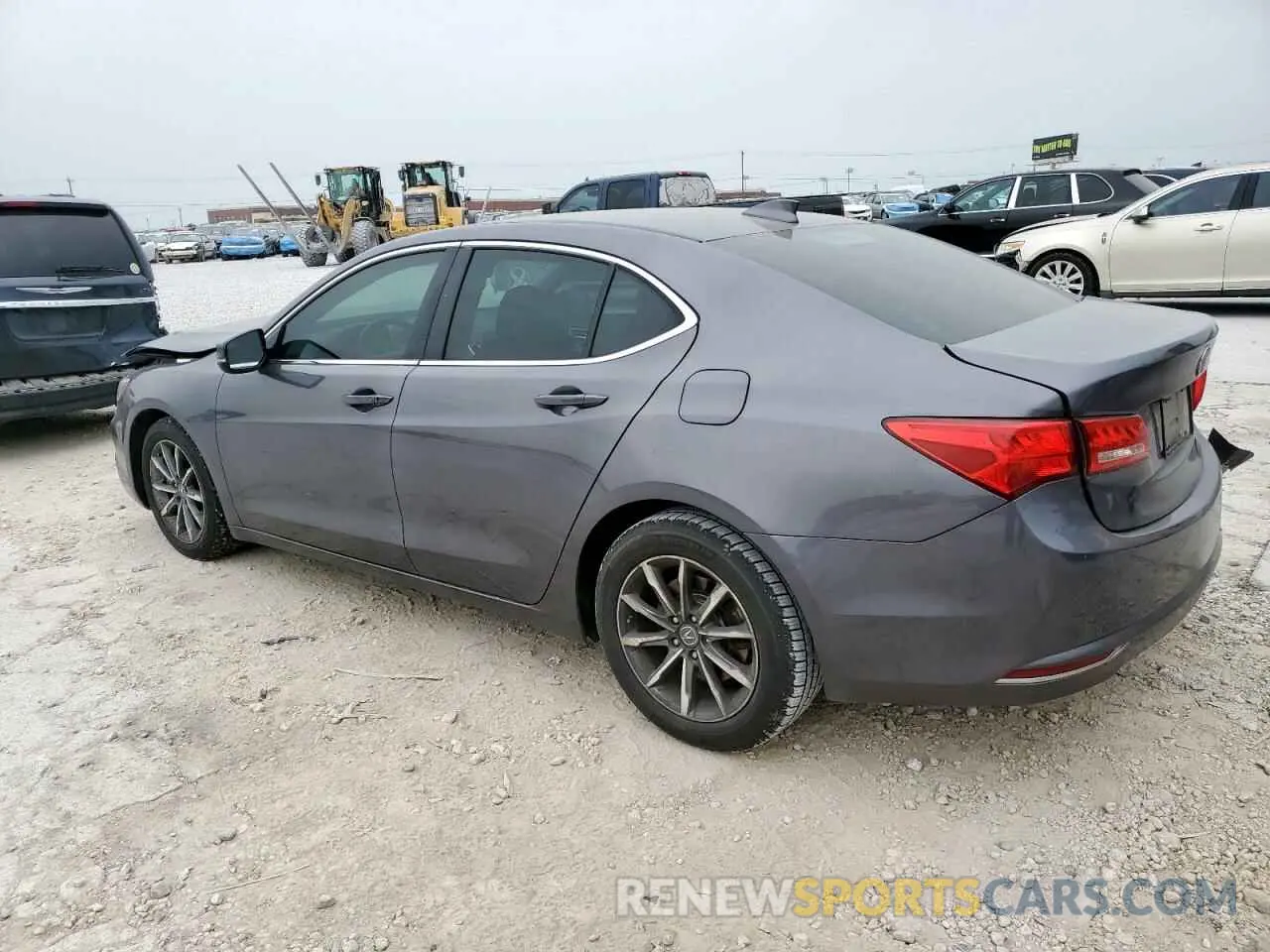 2 Photograph of a damaged car 19UUB1F38LA000492 ACURA TLX 2020