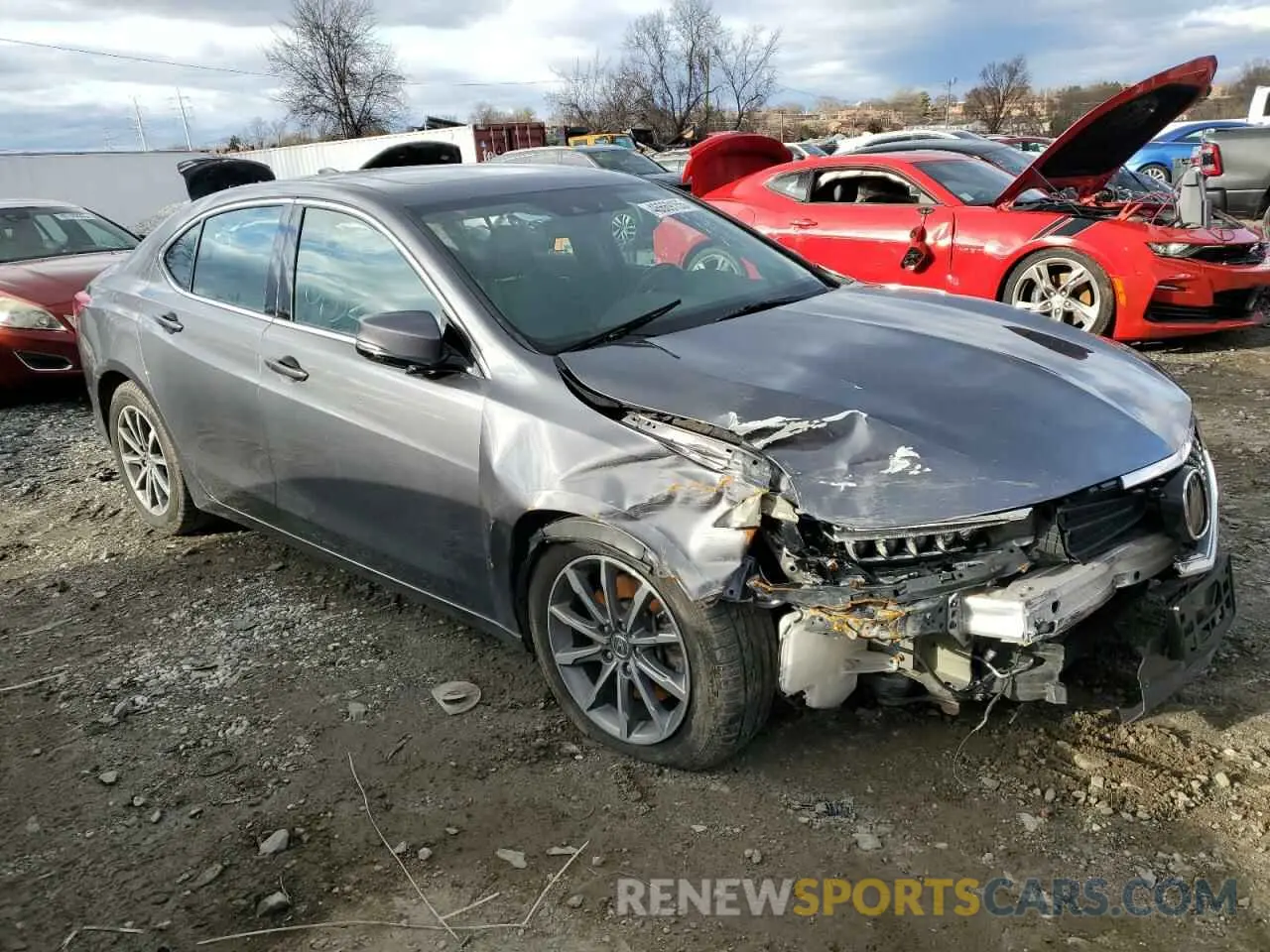 4 Photograph of a damaged car 19UUB1F38LA006762 ACURA TLX 2020