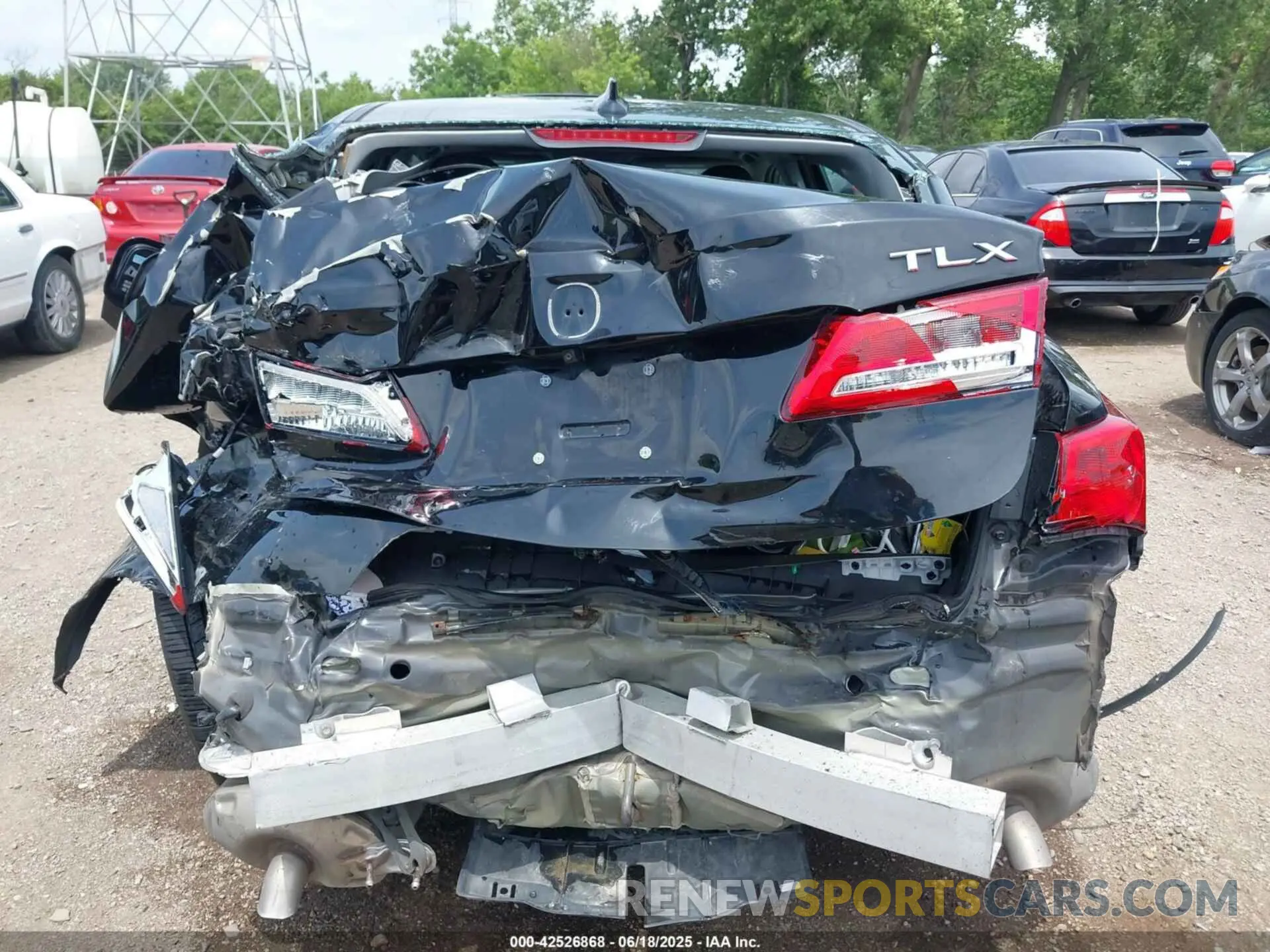 16 Photograph of a damaged car 19UUB1F38LA014280 ACURA TLX 2020