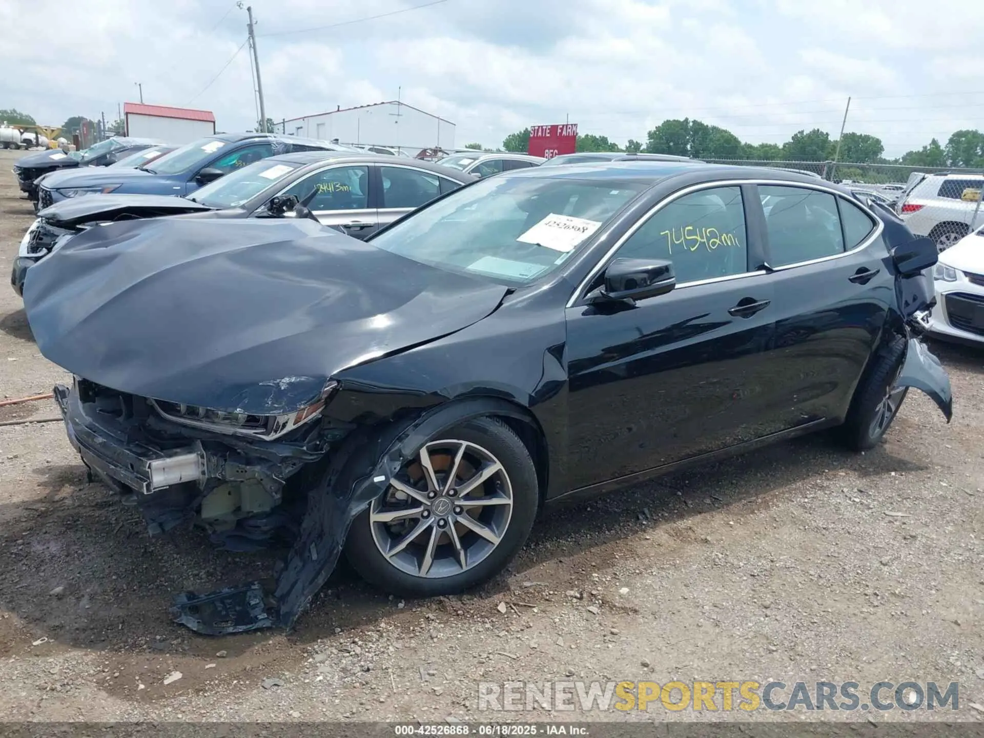 6 Photograph of a damaged car 19UUB1F38LA014280 ACURA TLX 2020
