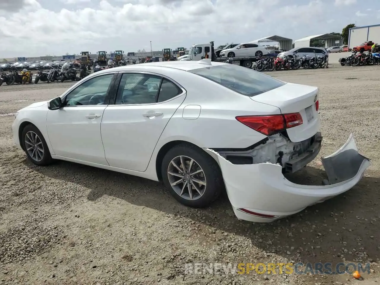 2 Photograph of a damaged car 19UUB1F38LA016028 ACURA TLX 2020
