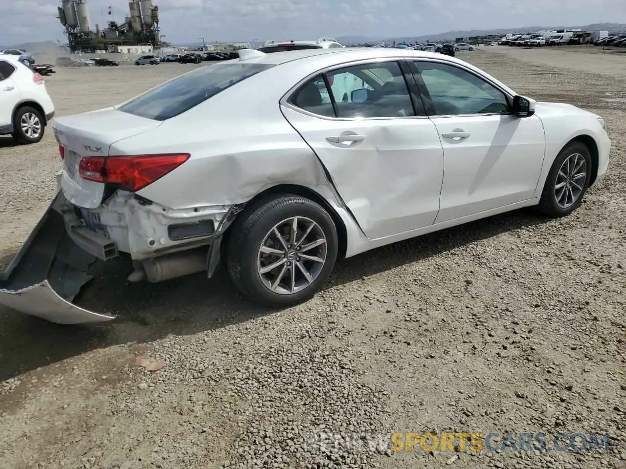 3 Photograph of a damaged car 19UUB1F38LA016028 ACURA TLX 2020